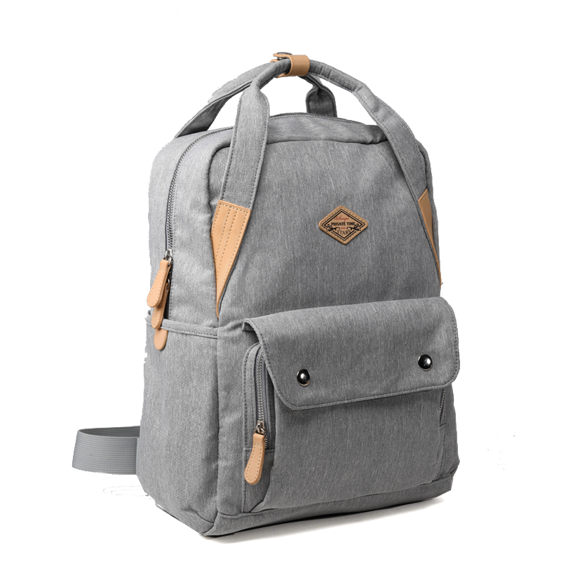 grey lightweight city backpack