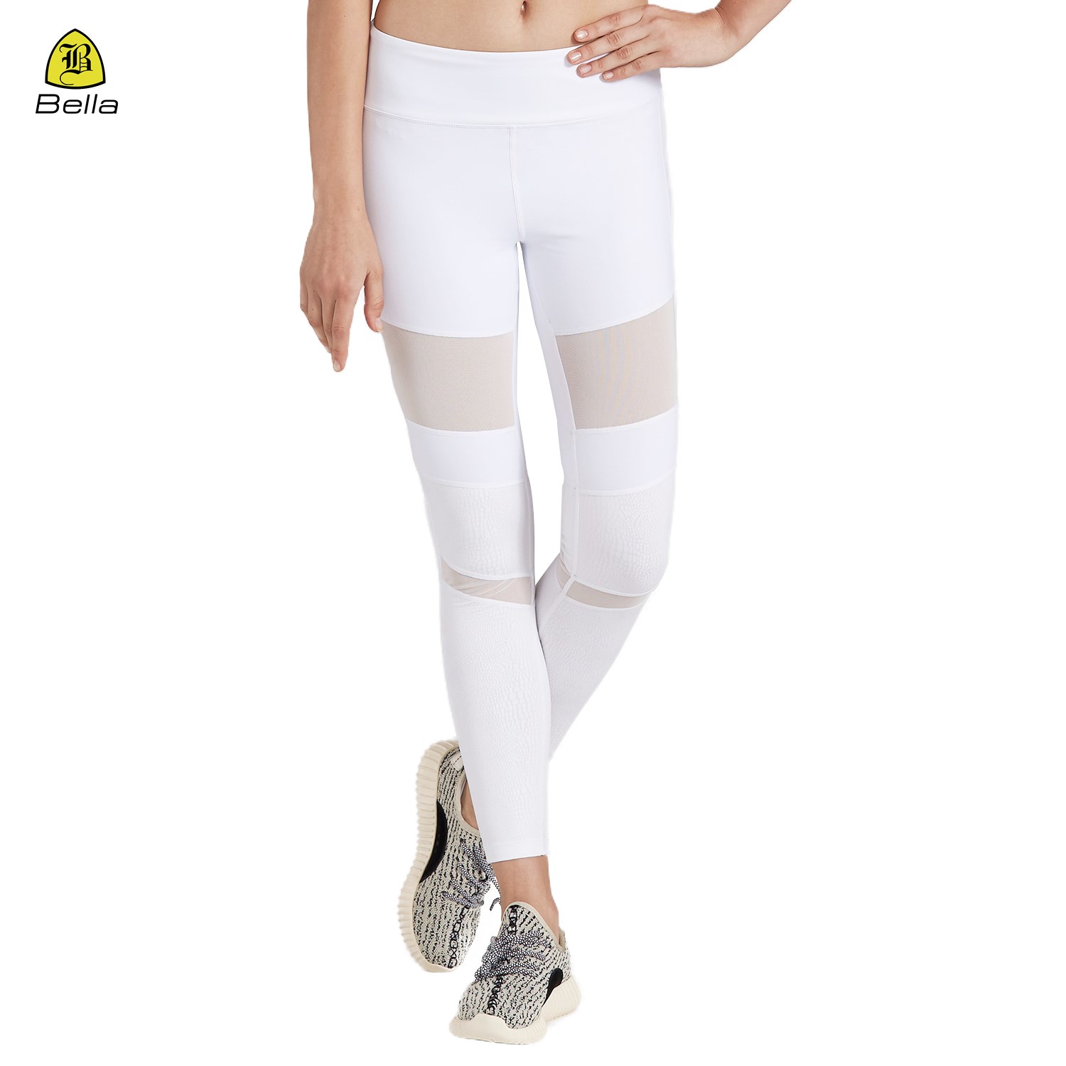 Fitness-Leggings mit hoher Taille