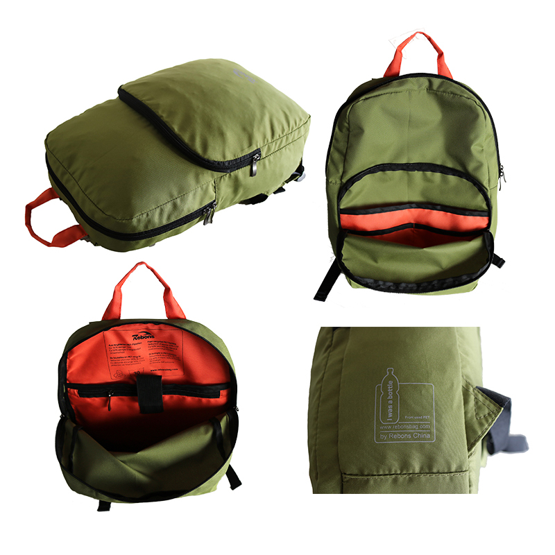 Rucksack aus recyceltem Gummi