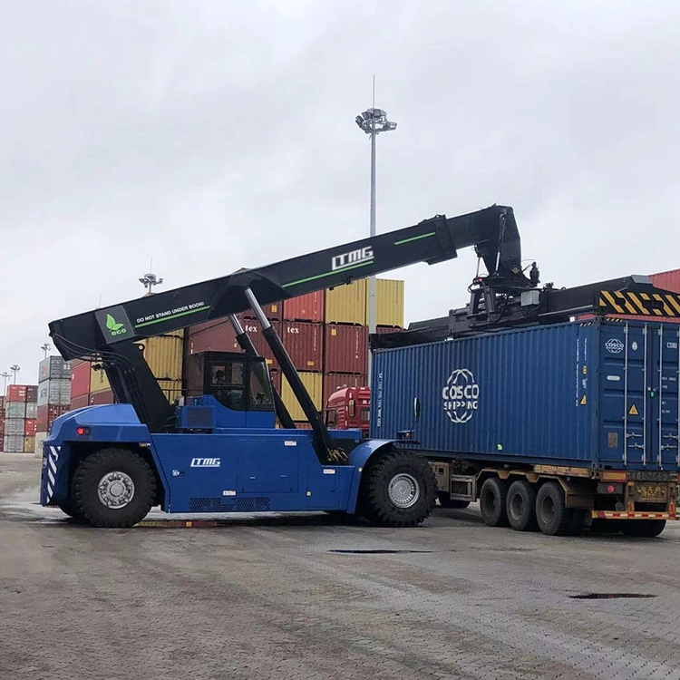 Ltmg Crs4531e 45 Tonnen Container Reach Stacker Elektrischer Reach Stacker zu verkaufen