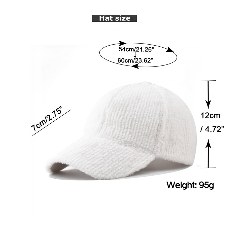 autumn and winter fashion baseball caps net hats