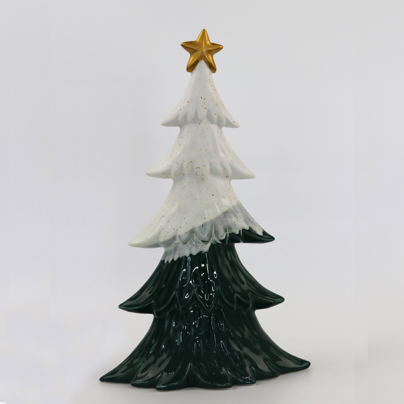 Großhandel kundenspezifischer keramischer Weihnachtsbaum