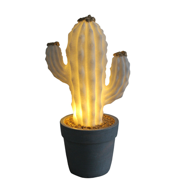 Kaktus in Pot Batteriekasten LED-Licht
