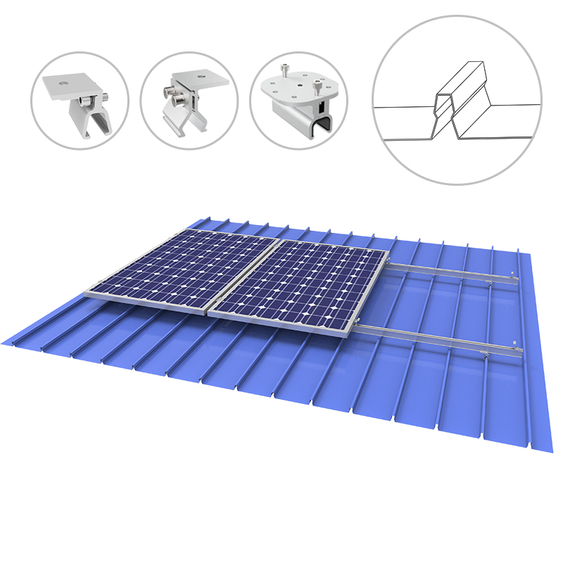 Klip-Lok-Metalldach Solar Mount Racking System