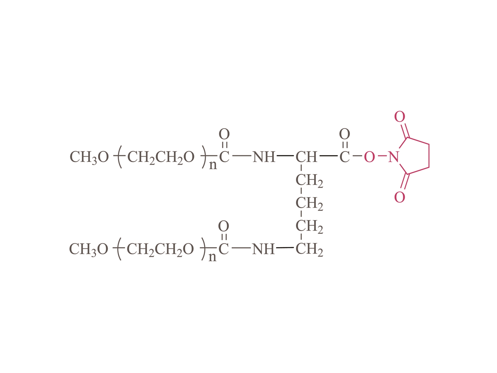 2-Arm-Methoxypoly (Ethylenglykol) Succinimidylester (LYS01) [2-Arm-PEG-NHS (LYS01)]