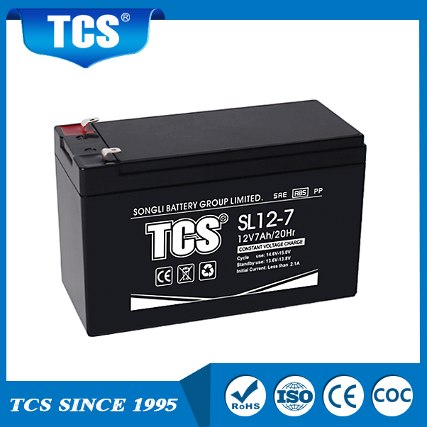 Blei-Säure-Speicher-Batterie VRLA-Batterie SL12-7 TCS-Batterie