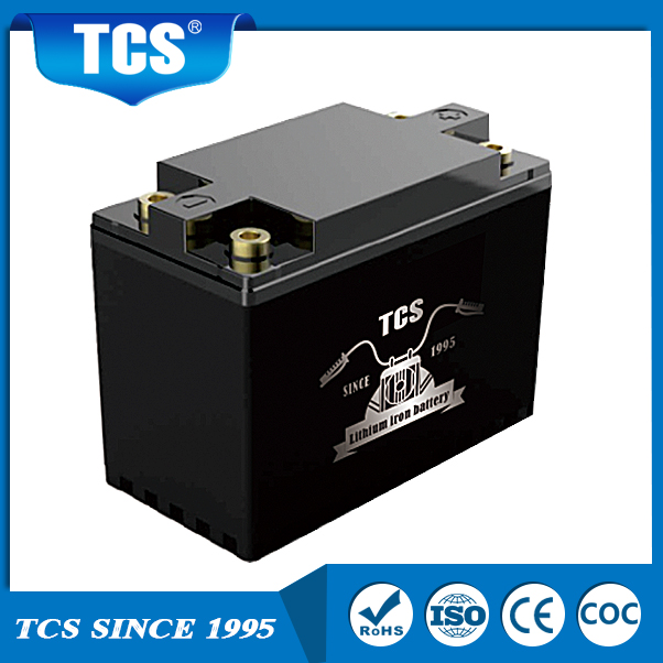 TCS-Batterie-Lithium-Batterie-Anlasser für Motorräder 12V T2