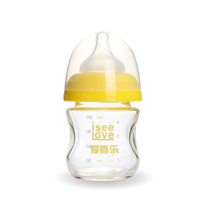 120ml 4z Anti Colic Glass Babyflasche