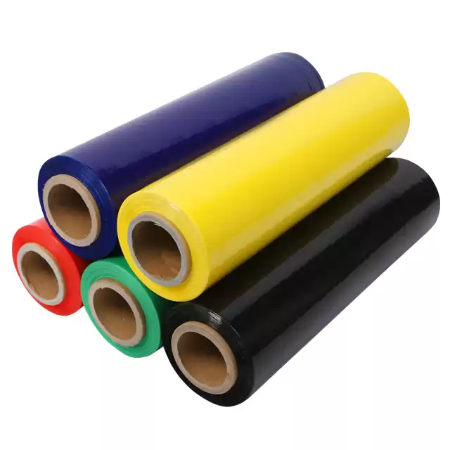 Benutzerdefinierte farbige LLDPE-Stretchfolie für Palettenverpackung