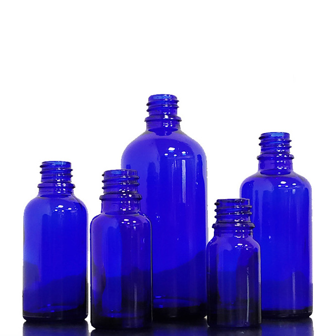 10ml Blaue Glasflasche Diffusor Ätherische Öle Schraubkappe