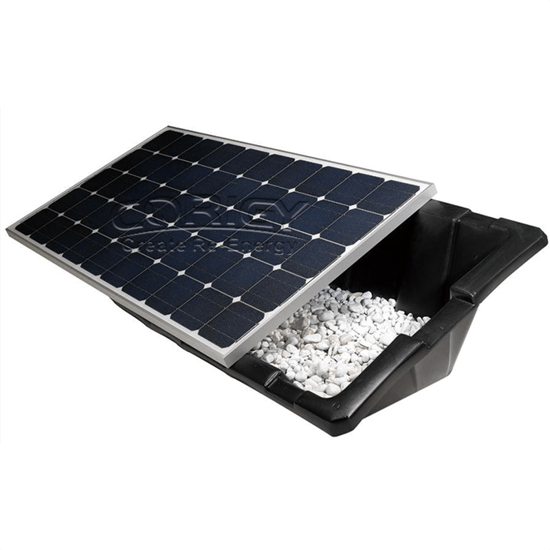 Plastic Ballasted Dach Montagesystem für Sonnenkollektoren