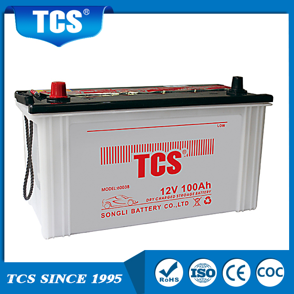 Automobilbatterie trocken geladene Blei-Säure-Batterie trocken 60038 TCS-Batterie