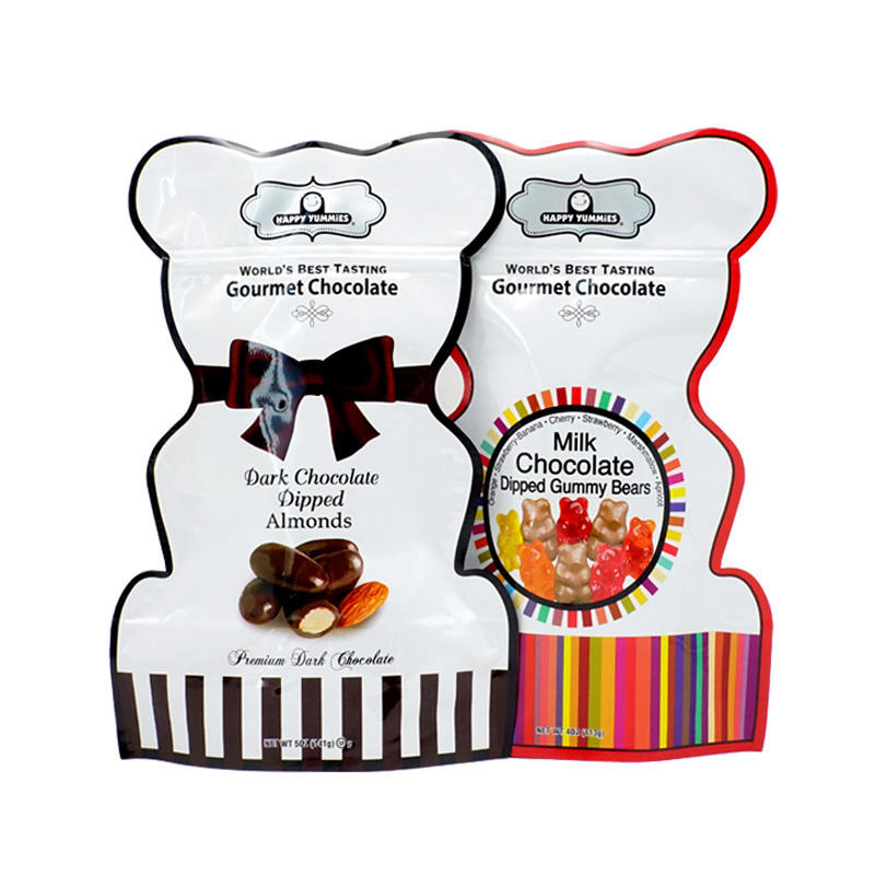 Benutzerdefinierte gedruckte geformte Tasche Lebensmittelverpackung Snacksäcke