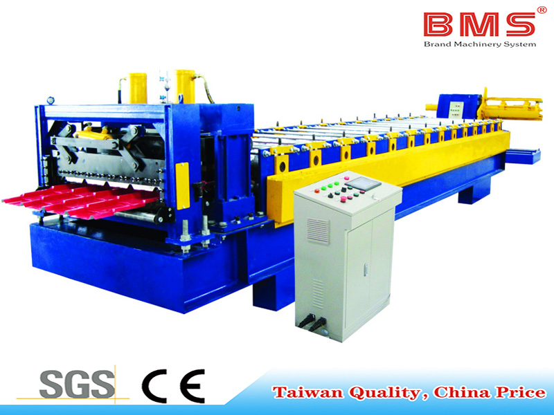 Hohe Qualität China Preis Glasierte Fliesenrollenformmaschine