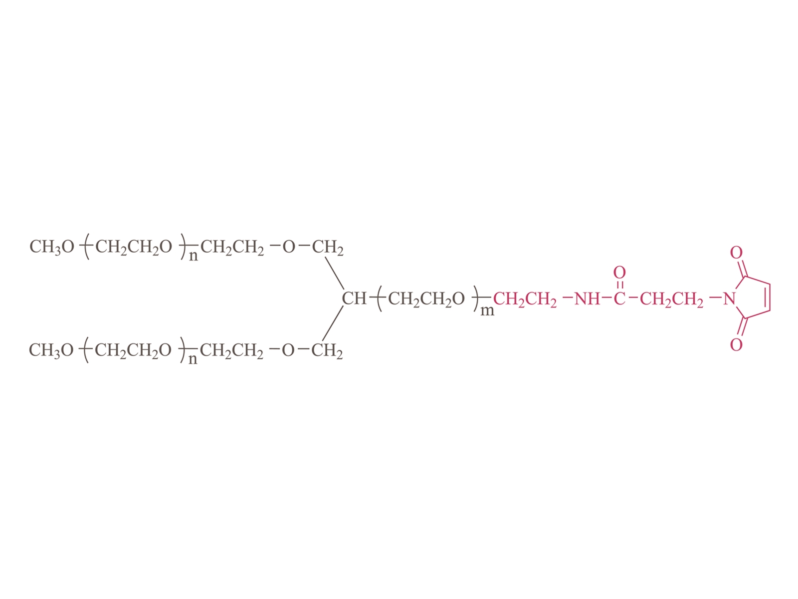 Y-Form Poly (Ethylenglykol) Maleimid (Y1PT02) [Y-Form PEG-MALE]