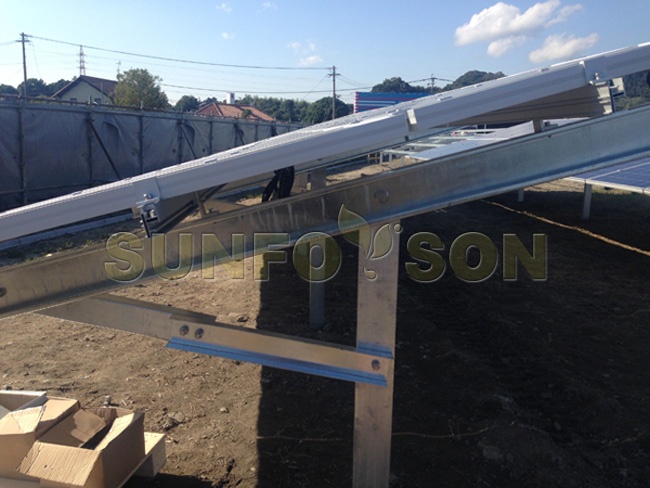 Sunrack-Haufen Solarmontagesystem