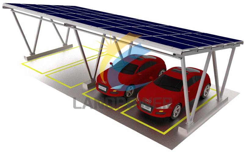 Carport-Struktur von Aluminium Solarpanel