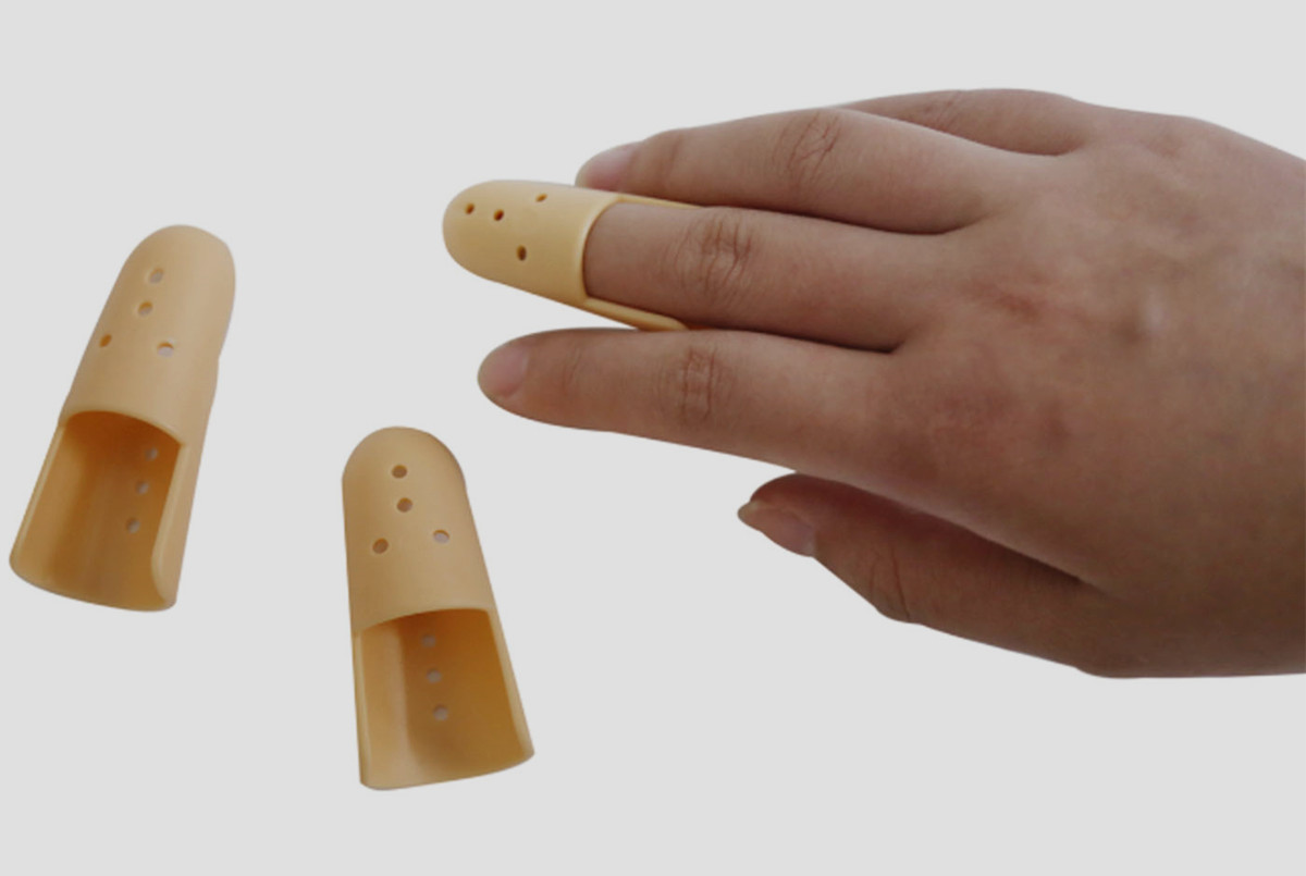 Medizinische und atmungsaktive Stapel-Fingerschiene-Klammern starre Kunststoff mit sieben Größen
