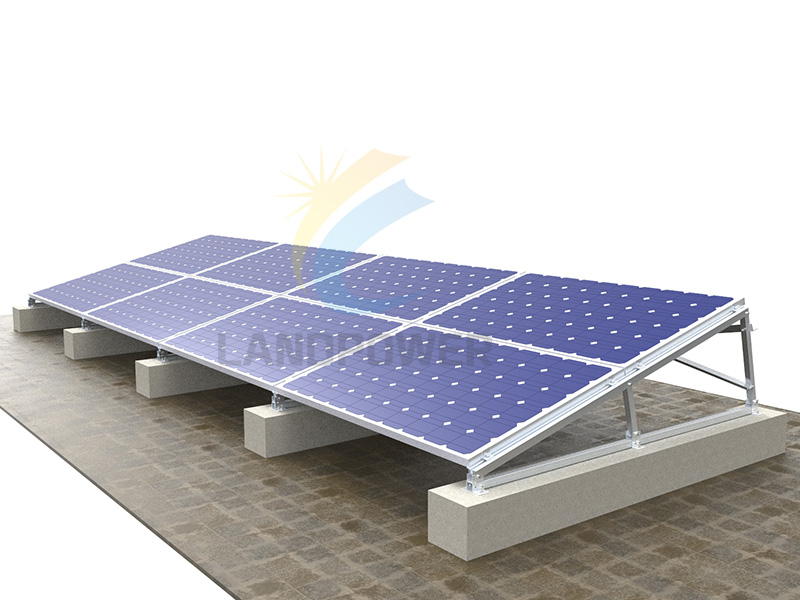 Solarpanel-Flachdach-Solarmontagesystem