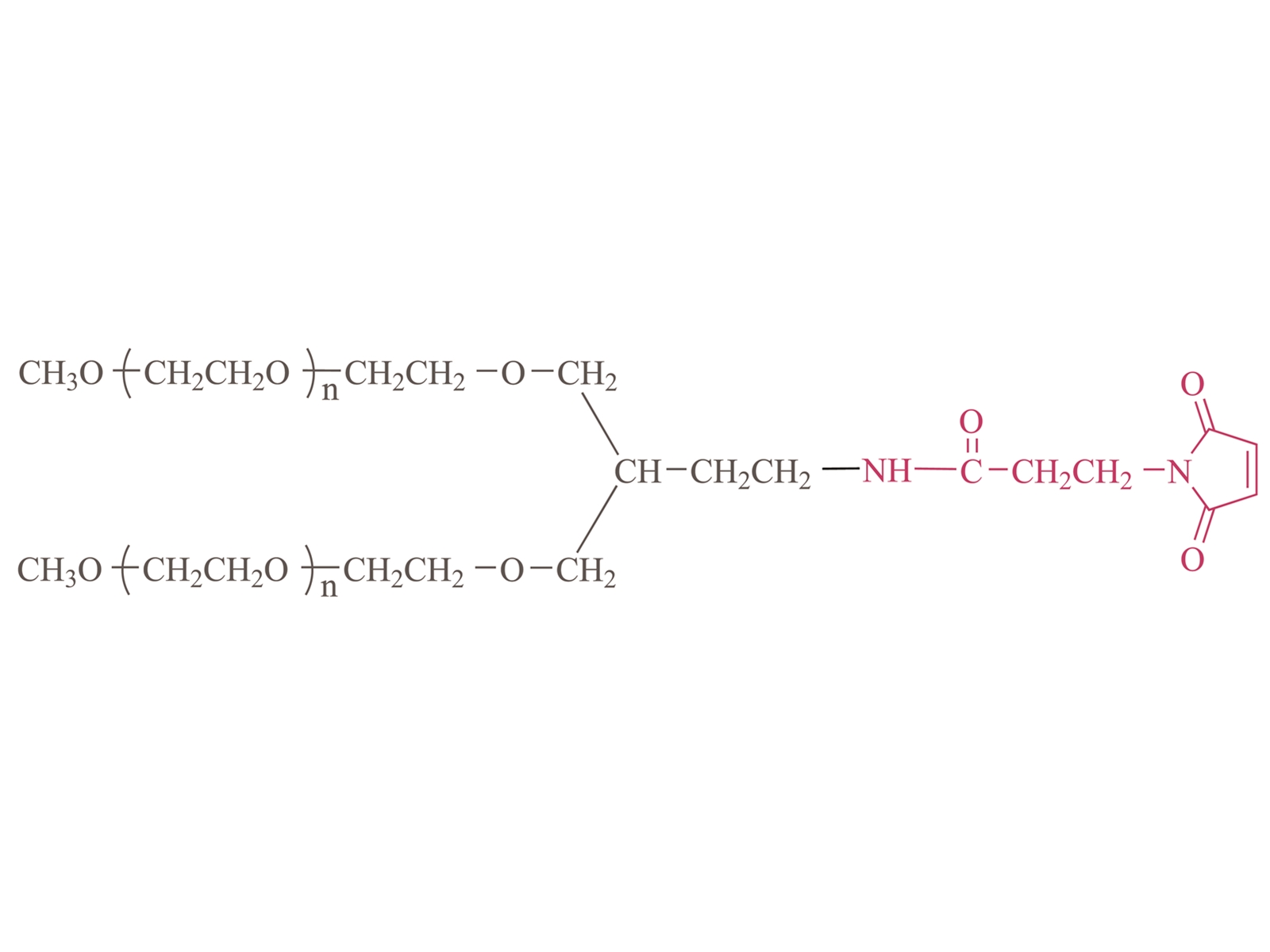 2-Arm-Methoxypoly (Ethylenglykol) Maleimid (PT02) [2-Arm-PEG-MAL (PT02)]
