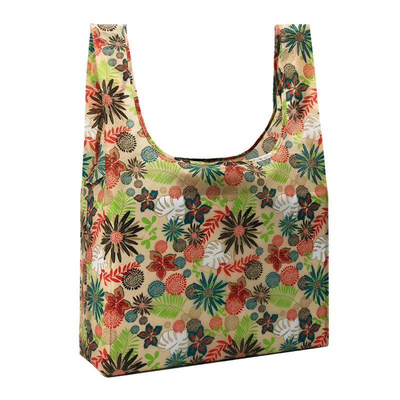 Große Kapazität Faltbare Eco-freundliche Chrysantheme-Einkaufstaschen