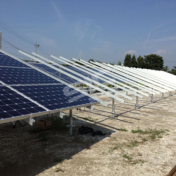 Montagesysteme aus Stahlboden Solarpanel