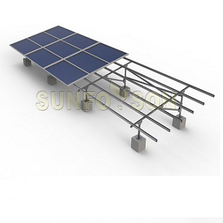 Galvanisierendes Solarmontagesystem aus Stahl