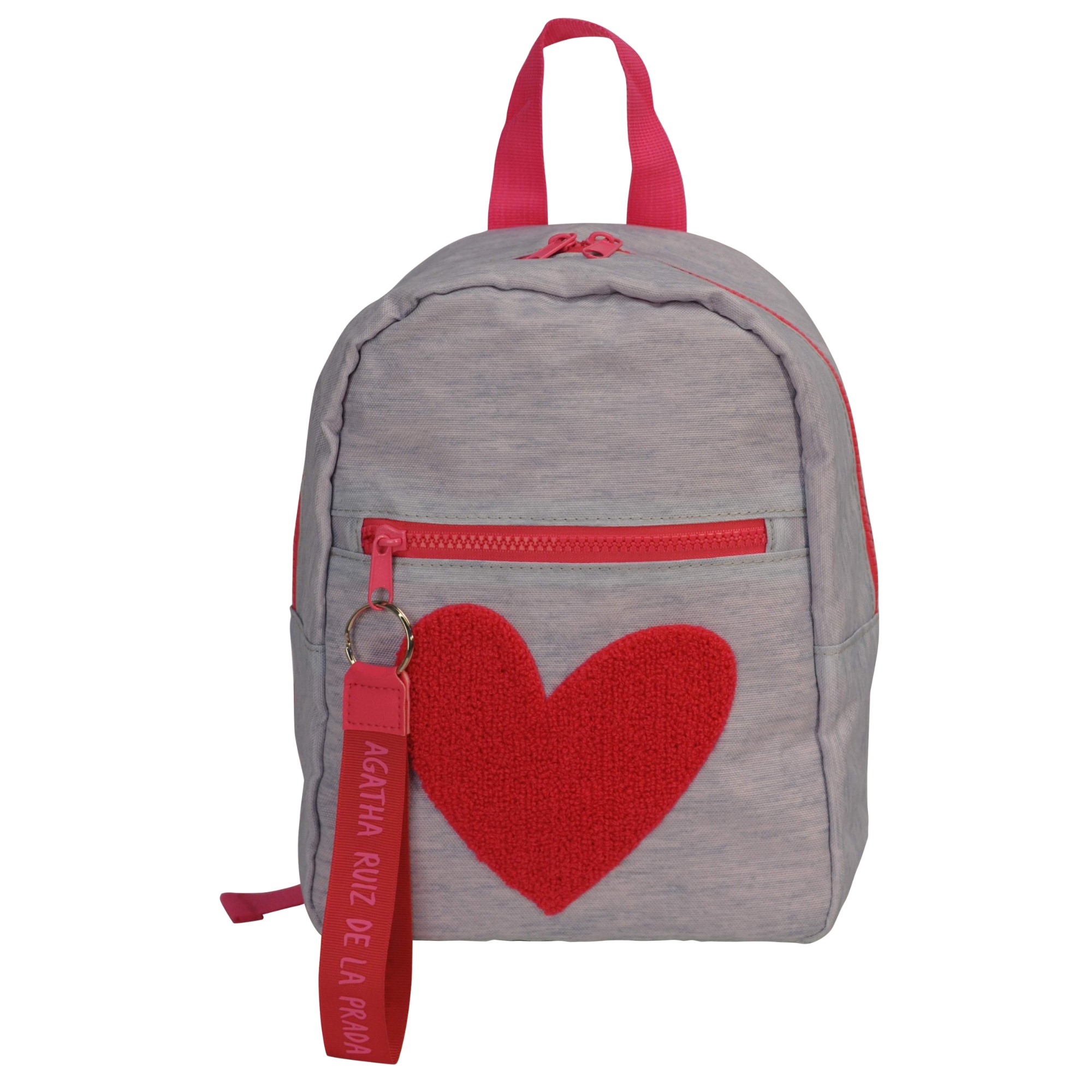 OEM Mini Rucksack Nylon Geldbörse Mode College Bag |Tagspakel mit herzförmiger Stickerei
