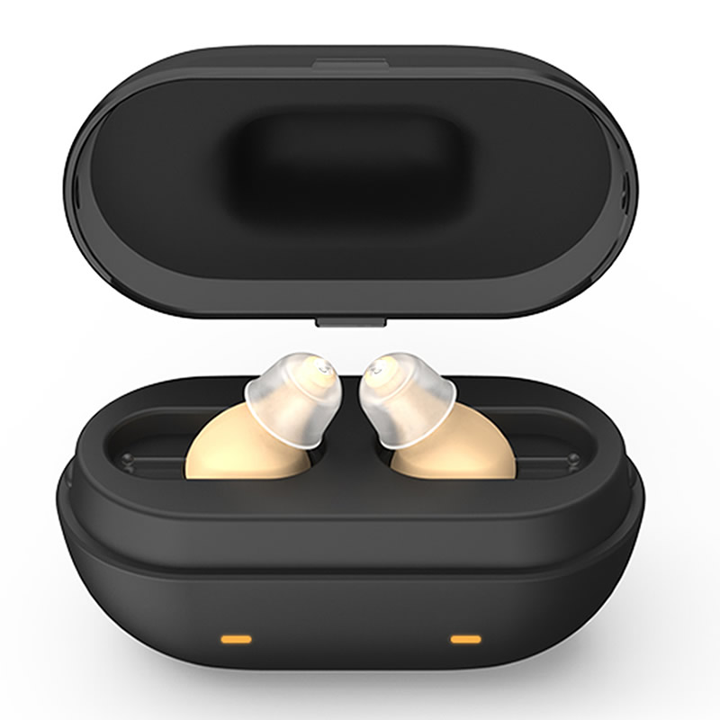 Unsichtbare Wiederaufladbare ITC-Hörgeräte, ite erschwingliche, wiederaufladbare Hörgeräte für schwere Hörverluste