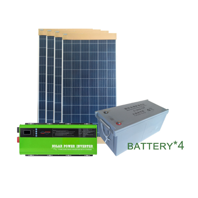 2000W 48V Haushalts-Off-Grid-Solarstrom-Lösung