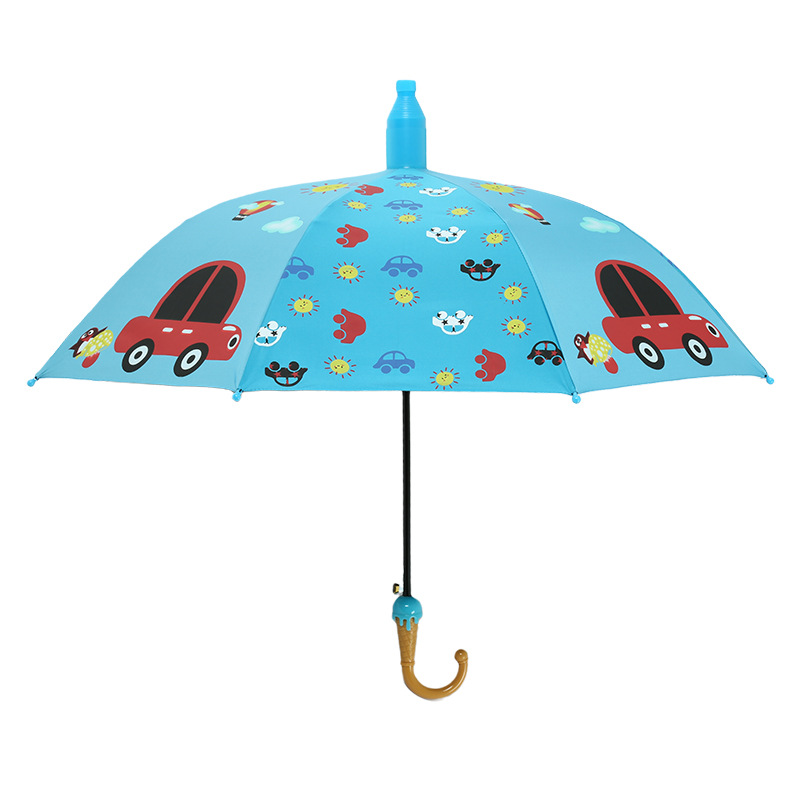 Kundenspezifische Vinyl-Dinosaurier-Cartoon-Kinder-Regenschirm