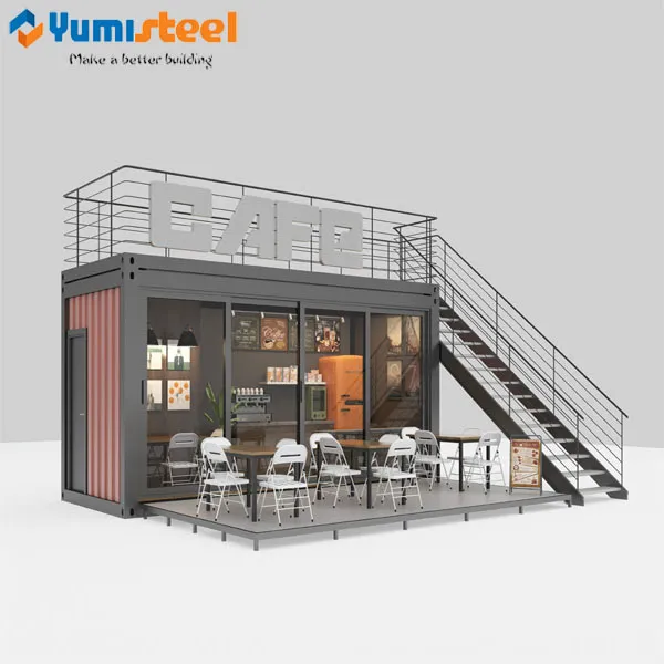 Modular modisch Prefab Container Haus für den Laden