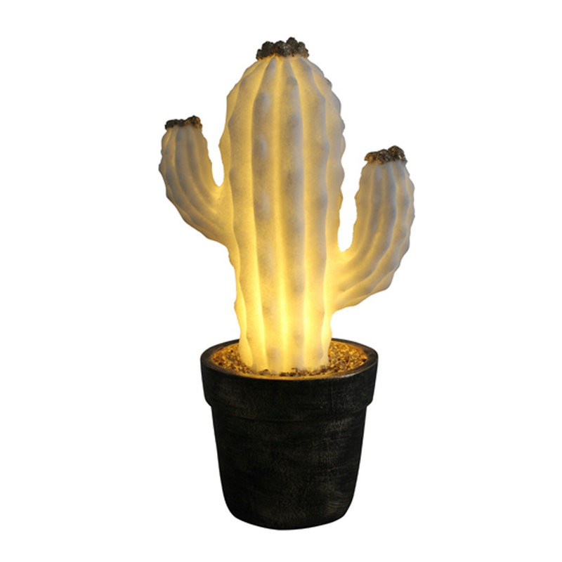 Sandstein -LED -Kaktuslichter für den Außengebrauch