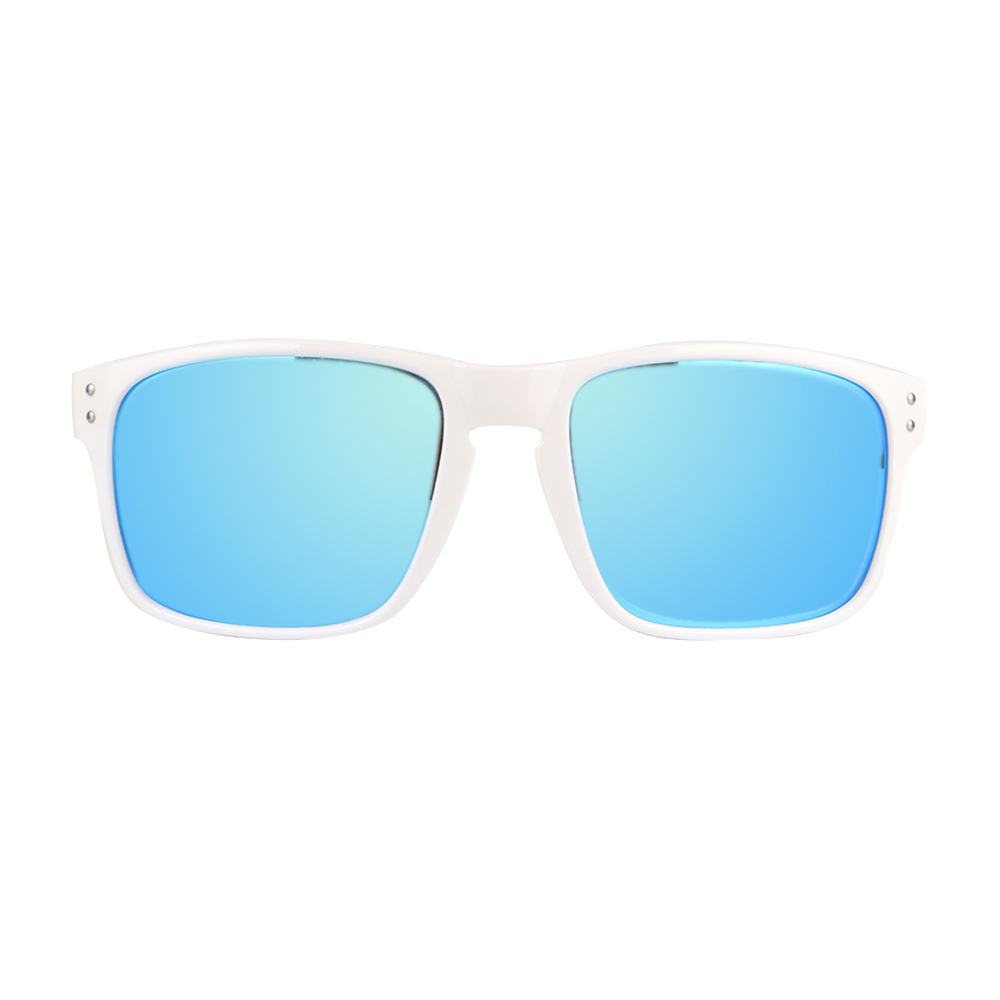 Quadratische Bunte Fahren Sonnenbrille Polarisierte Gläser Outdoor Sport Sonnenbrille Männer Kunststoff Business Männer CE UV400