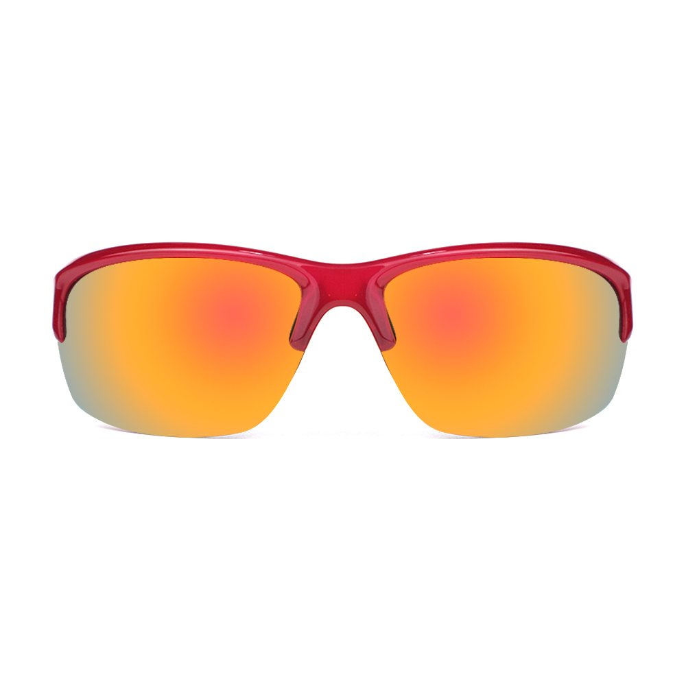 Hochwertige Unisex-Radsport-Sonnenbrille, Outdoor-Sport-Sonnenbrille, einteilige Sportbrille, TR90 UV-Schutz Herren