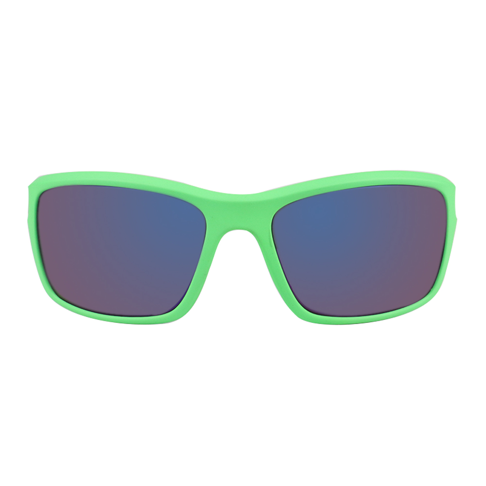 2022 Hochwertige quadratische polarisierte Sport-Sonnenbrille für Herren mit individuellem Logo und klassischem Design