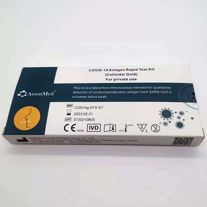 Medizinisches Diagnose-Schnelltest-Kit für Antigen-Speichel. Antigen-Schnelltest-Kit