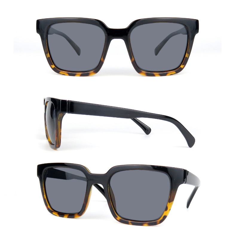 Promotion-Sonnenbrille zum halben Preis UV400 Großhandel individuelles Logo Mode-Sonnenbrille 2022 Damen schlichte quadratische Brille