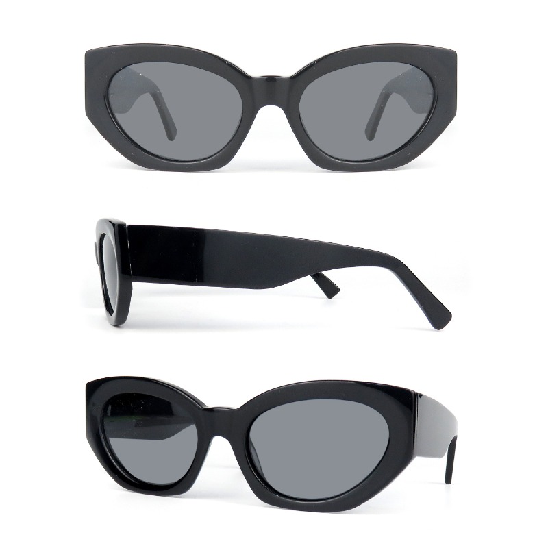 2022 Neue individuelle Sonnenbrillen mit Logo-Branding Großhandel Sonnenbrillen Damenmode Trend Herren Luxus-Sonnenbrillen mit Acetatrahmen