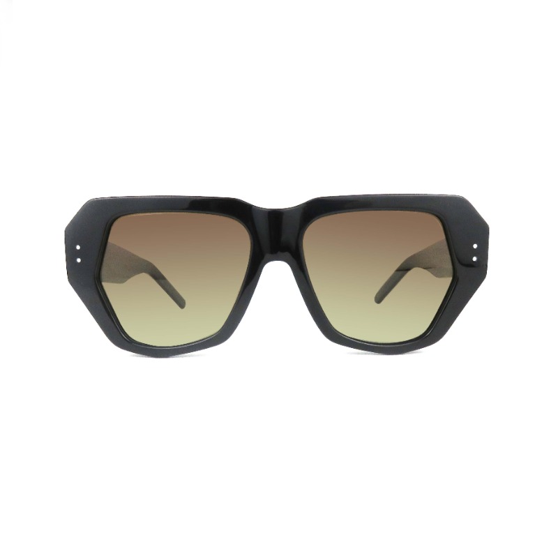 Luxus-Modetrend-Sonnenbrille für Damen und Herren, übergroße, quadratische Sonnenbrille mit Acetatrahmen 2022