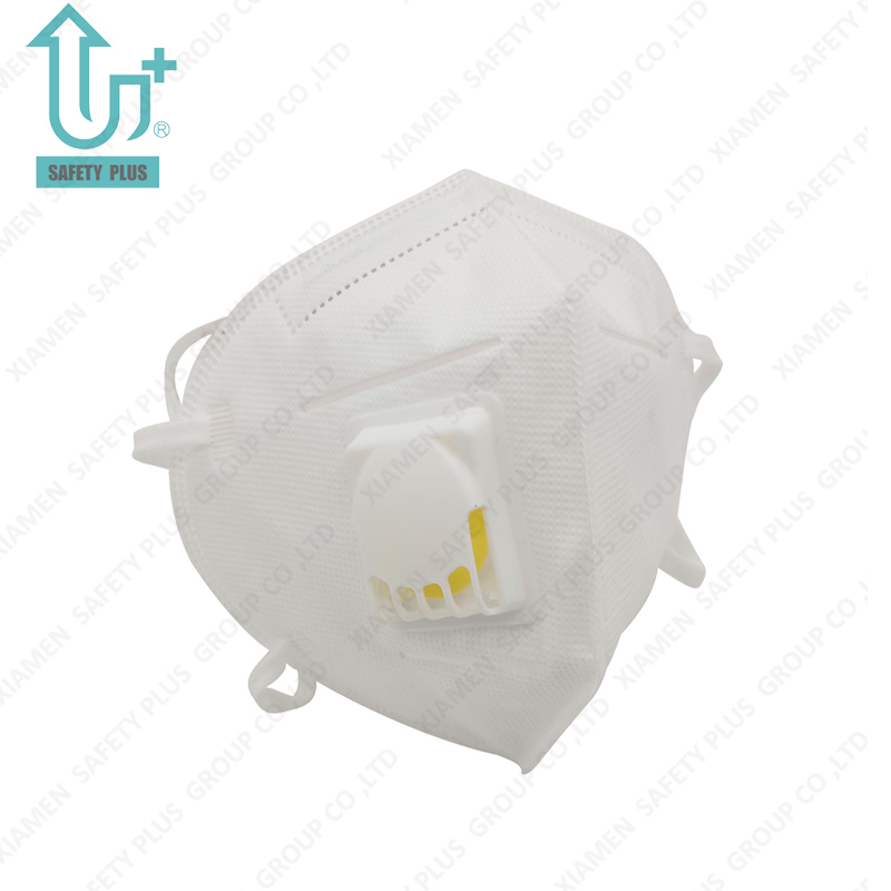 KN95-Gesichtsmaske, Partikelfilter, Atemschutzmaske, Staubmaske, Zertifikat, zugelassene Einwegmaske mit Ohrbügel