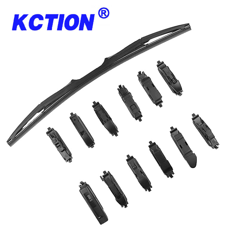 Kction Multifunktionales Hybrid-Wischerblatt mit 16 Adaptern