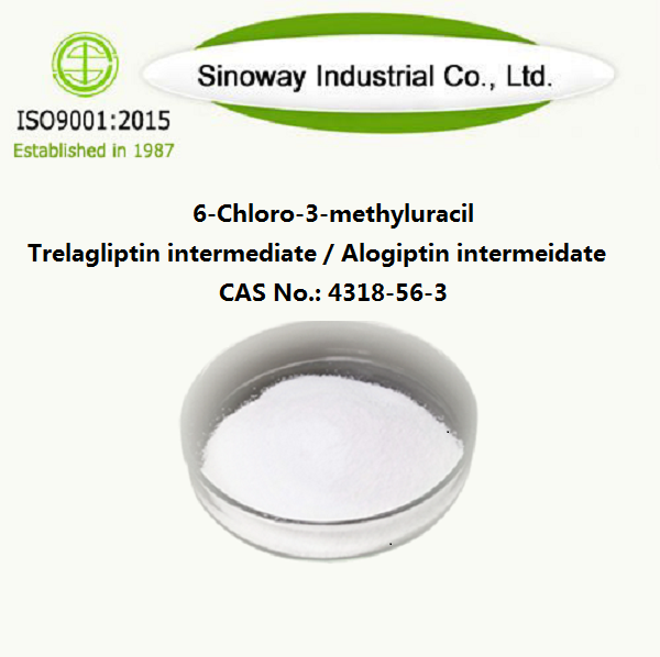 6-Chlor-3-methyluracil / Trelagliptin-Intermediat / Alogiptin-Intermediat 4318-56-3