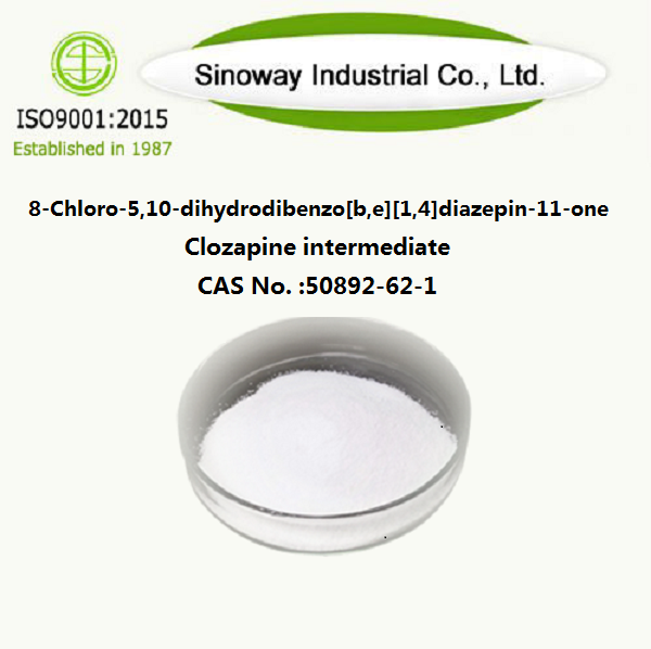 8-Chloro-5,10-dihydrodibenzo[b,e][1,4]diazepin-11-on Clozapin-Zwischenprodukt 50892-62-1