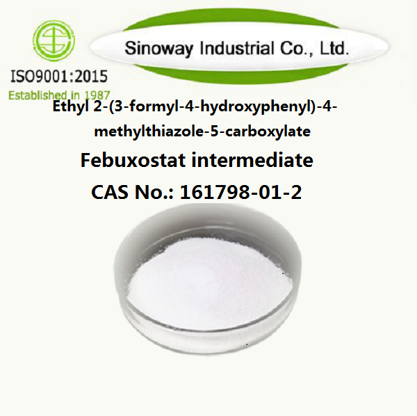 Ethyl-2-(3-formyl-4-hydroxyphenyl)-4-methylthiazol-5-carboxylat/Febuxostat-Zwischenprodukt 161798-01-2