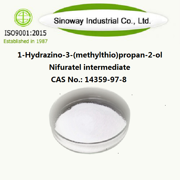 1-Hydrazino-3-(methylthio)propan-2-ol Nifuratel-Verunreinigung 14359-97-8