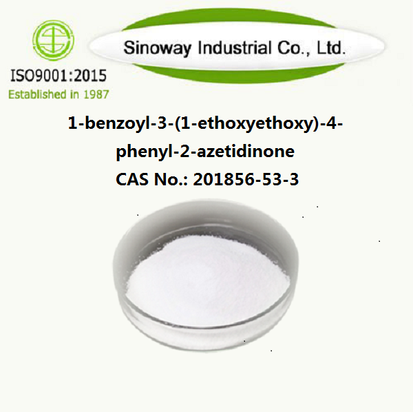 Paclitaxel-Seitenkette (Azelidinon) 1-Benzoyl-3-(1-ethoxyethoxy)-4-phenyl-2-azetidinon 201856-53-3