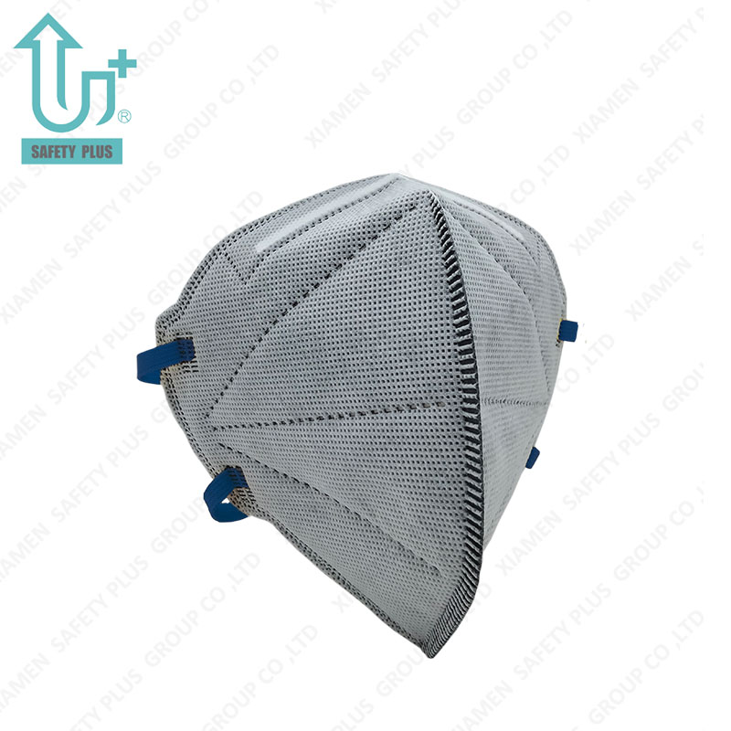 Heißer Verkauf Einweg En149 FFP1 Nr. D Filtration Faltbarer Schutz mit Aktivkohle-sicherer Atemschutzmaske