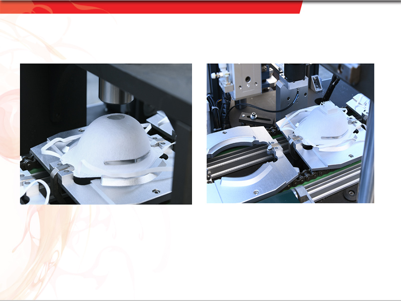 Automatische Cup-Gesichtsmaskenmaschine (Automatische N95-Cup-Maskenherstellungsmaschine)