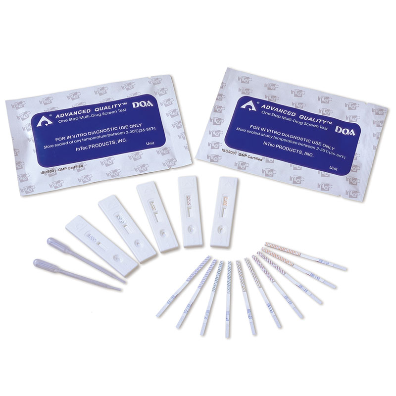 Ein-Schritt-Drogentest-Karte, hochempfindliche Schnell-Drogentest-Urinteststreifen-Kits
